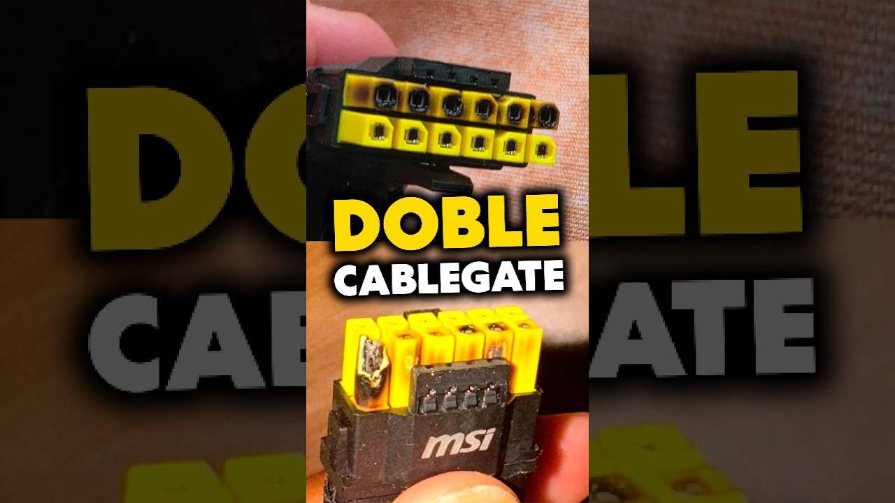 SE QUEMO DOS VECES #NVIDIA #CABLEGATE