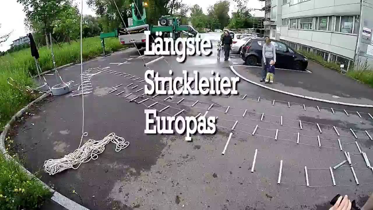 Die l&auml;ngste Strickleiter Europas &uuml;ber 50 Meter