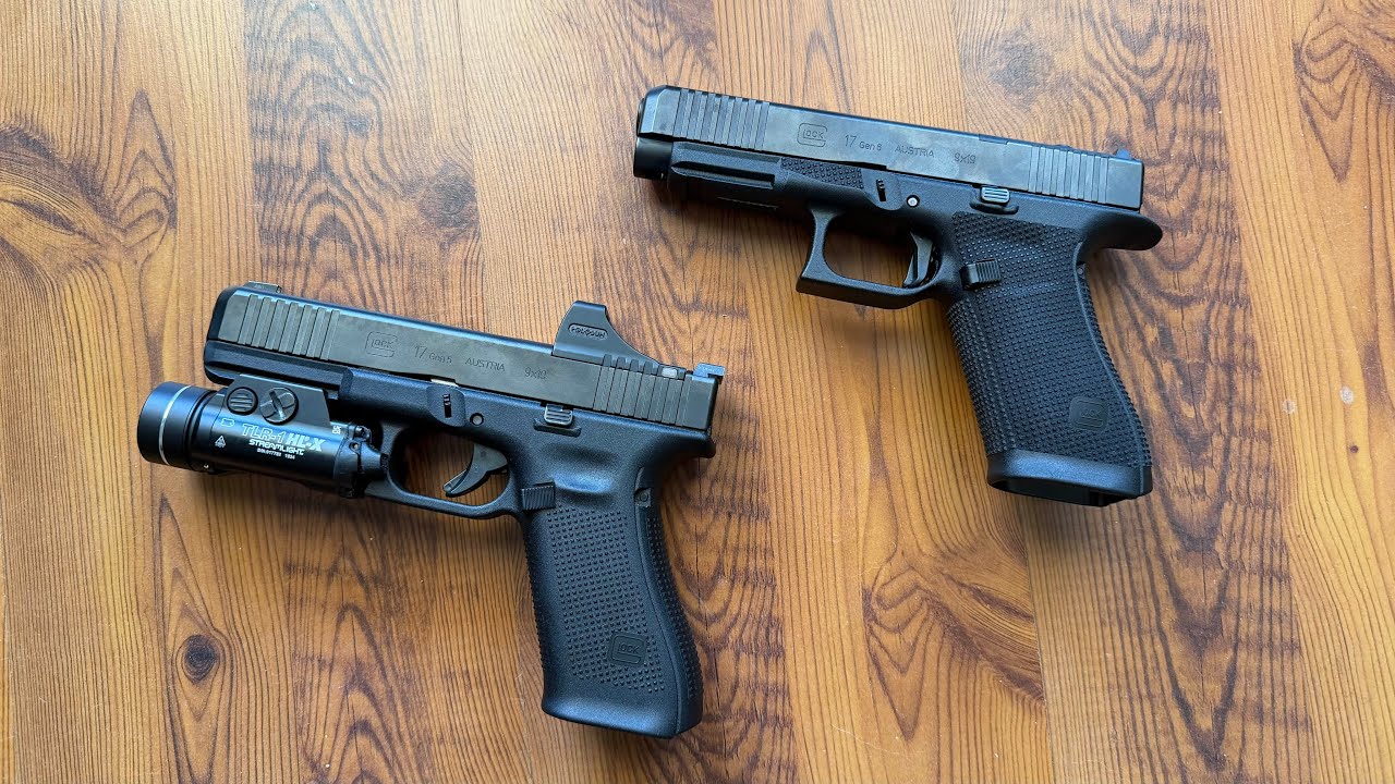 Сравнительный анализ пистолетов Glock 17 Gen 6 и Gen 5.