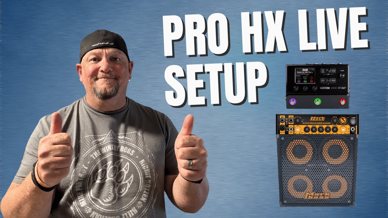 OPTIMIZE Your Live Sound with Line 6 HX Stomp Signal Chain