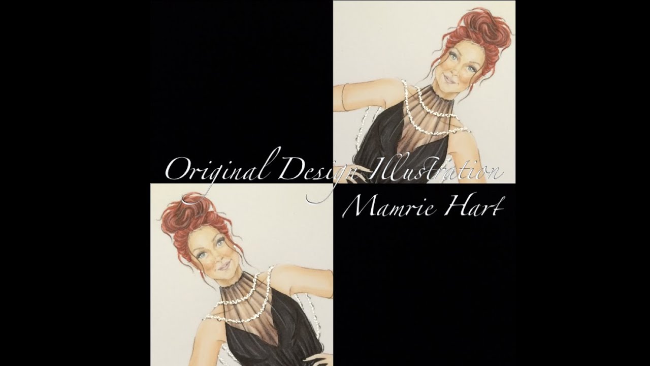 Mamrie Hart (mametown) Original Fashion Design Illustration | Danielle Castellese