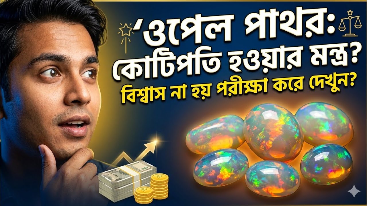 ওপেল পাথর কোটিপতি হওয়ার মন্ত্র?Is opal stone a mantra to become a millionaire?