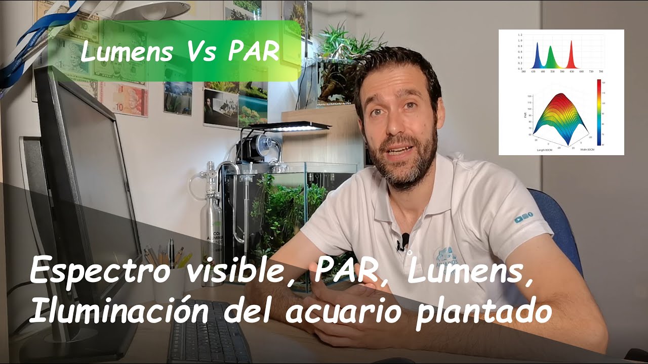 ¿Qué Iluminación elegir para mi Acuario Plantado? Espectro de Luz,  Dimmer, PAR, Lumens & Kelvin