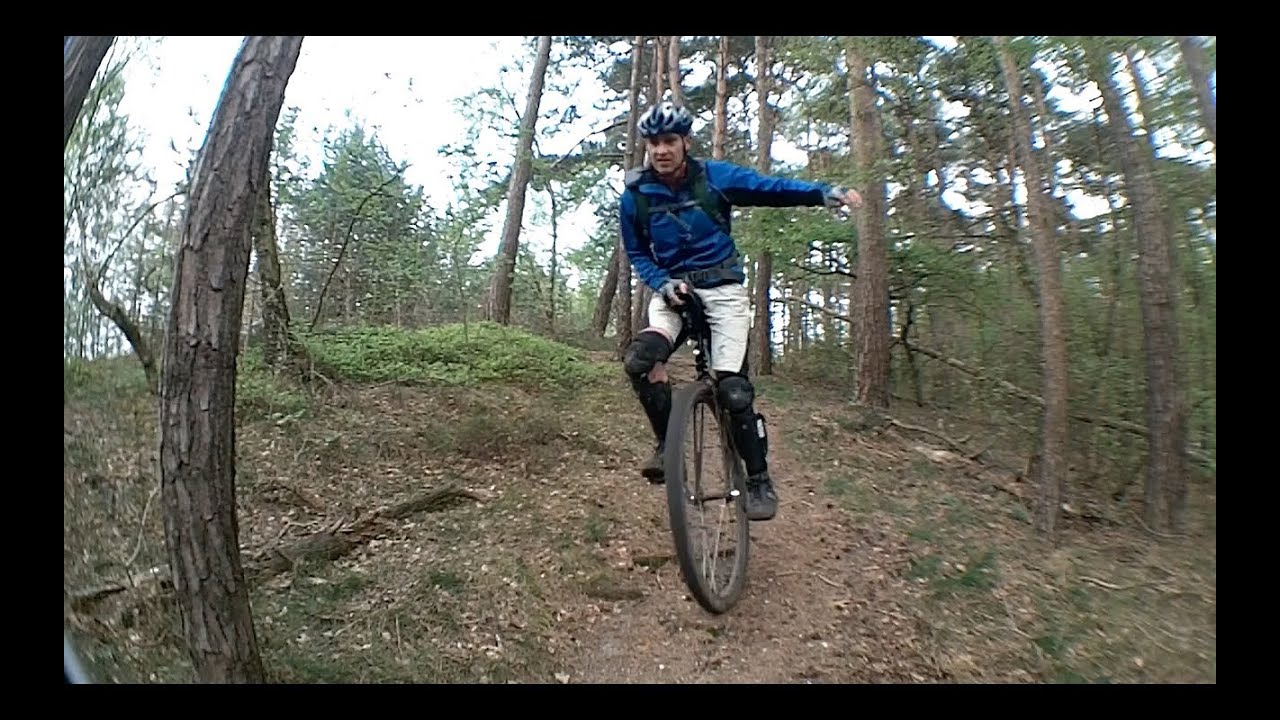 36 Inch Mountain Unicycling