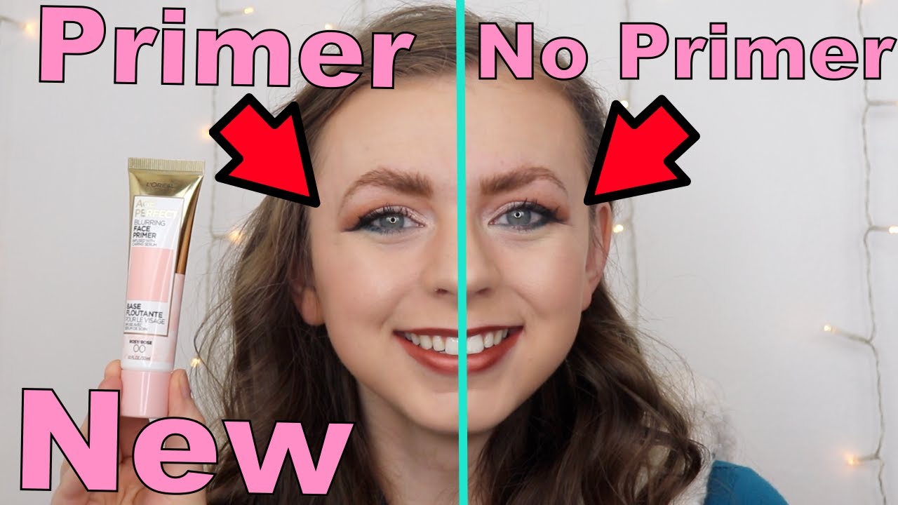New L'Oreal Age Perfect Blurring Face Primer 12 Hour Wear Test!