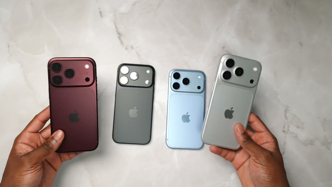 iPhone 18 Pro во всех цветах: не купите не тот цвет! (Сравнение)