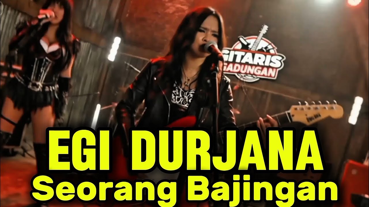 EGI DURJANA SEORANG BAJINGAN | Rock Metal Karya Gitaris Gadungan | Musik AI