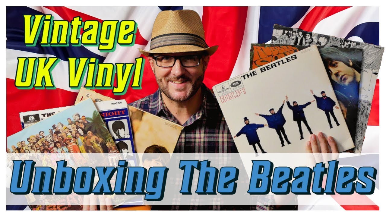UNBOXING Vintage BEATLES UK LPs & 'Please, Please Me' GOLD STEREO!