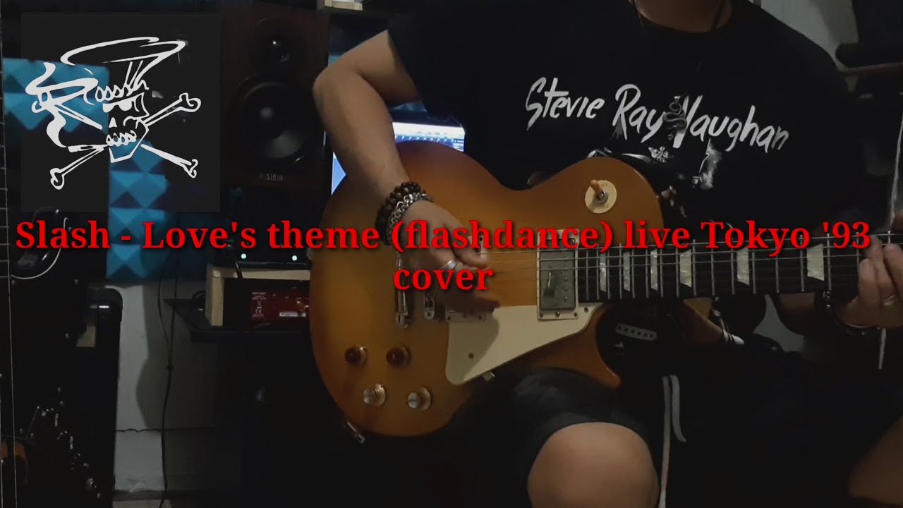 Love's theme(flashdance)  Tokyo 1993 guitar cover - SLASH