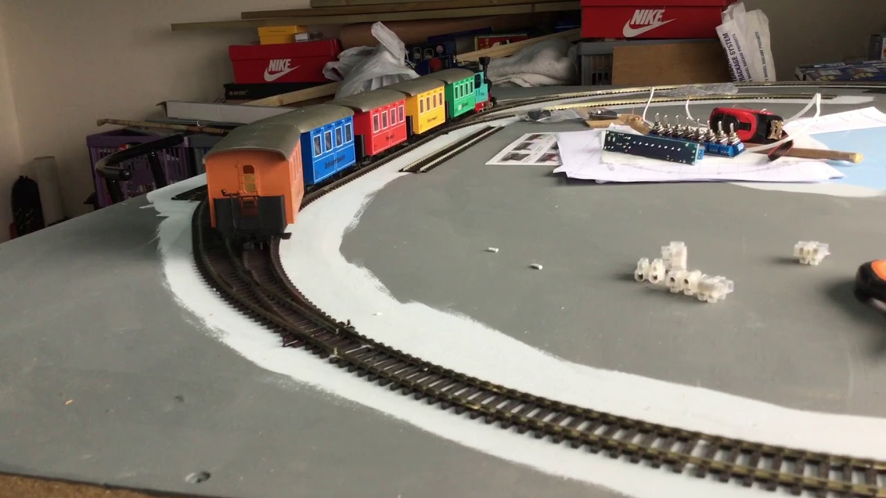 Magic Train Flascherlzug with 5 Smoky in the lead on the Zauberwaldbahn