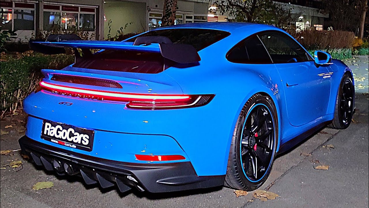 2022 Porsche 911 GT3 992 - the best sport car for track? Sound, Exterior and Interior Full Review