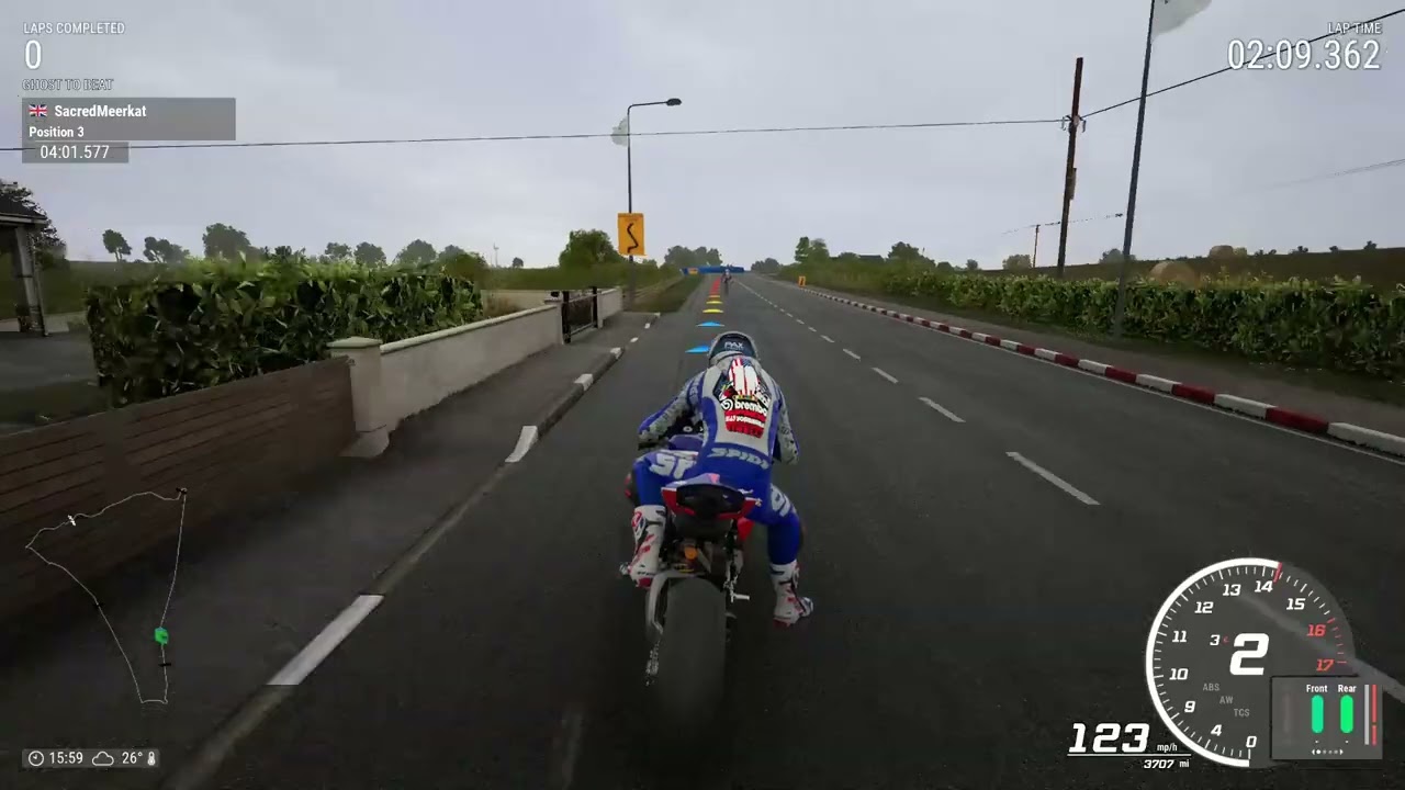 Ride 4 - RM 1000 - NW200 - World record - 4:01.215