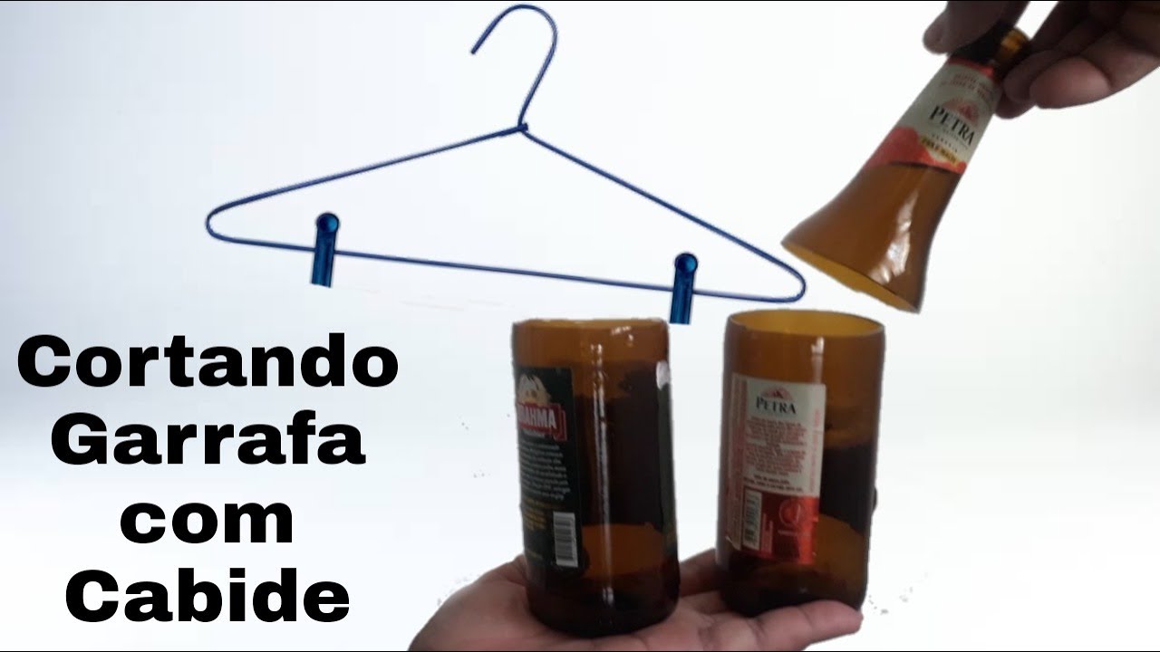 Cortando Garrafa com CABIDE,   FÁCIL