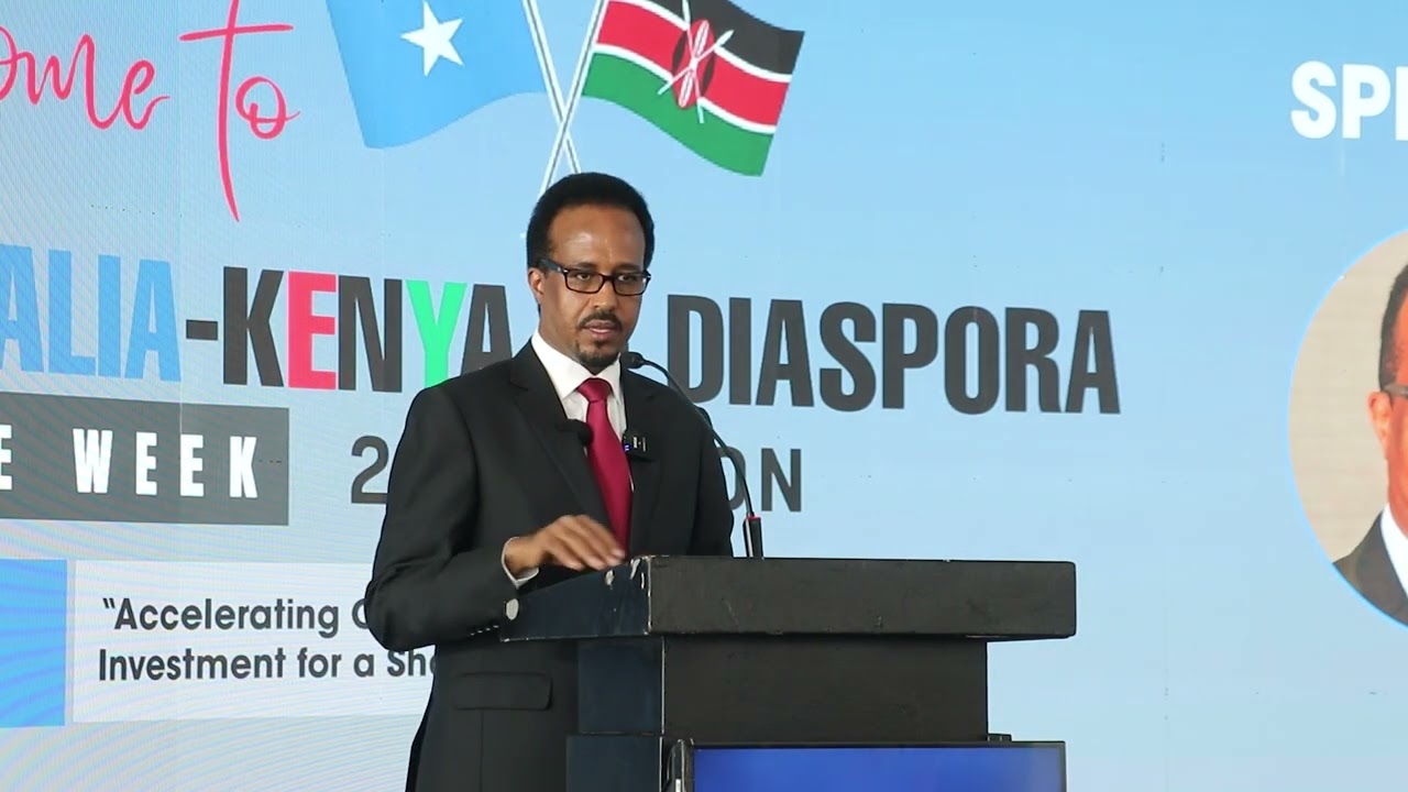 Wasiirka Wasaaradda Ganacsiga oo furay shirka bandhigga todobaadka ganacsiga Soomaaliya iyo Kenya...