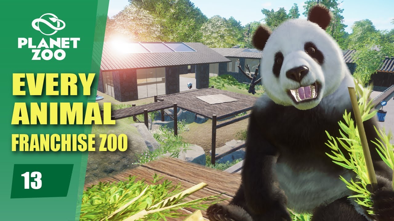 PANDA-MONIUM! Planet Zoo Every Animal Franchise Zoo (Part 13)