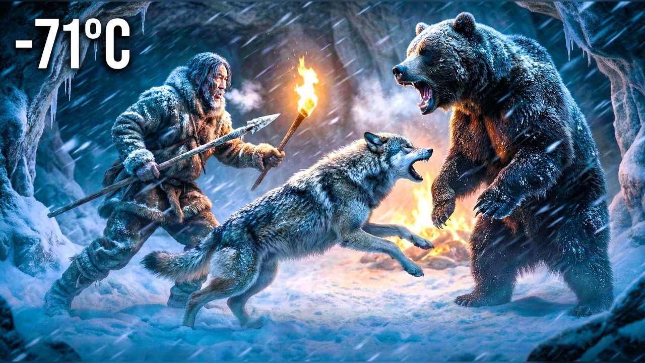 The Night A Man and A Wolf Stood Against The Bear | The Battle at  -71°C