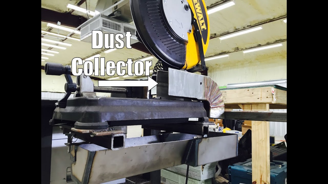 Dewalt DW872 Chop Saw Dust Collector + Chip Pan - Evolution - Harbor freight - NYCCNC
