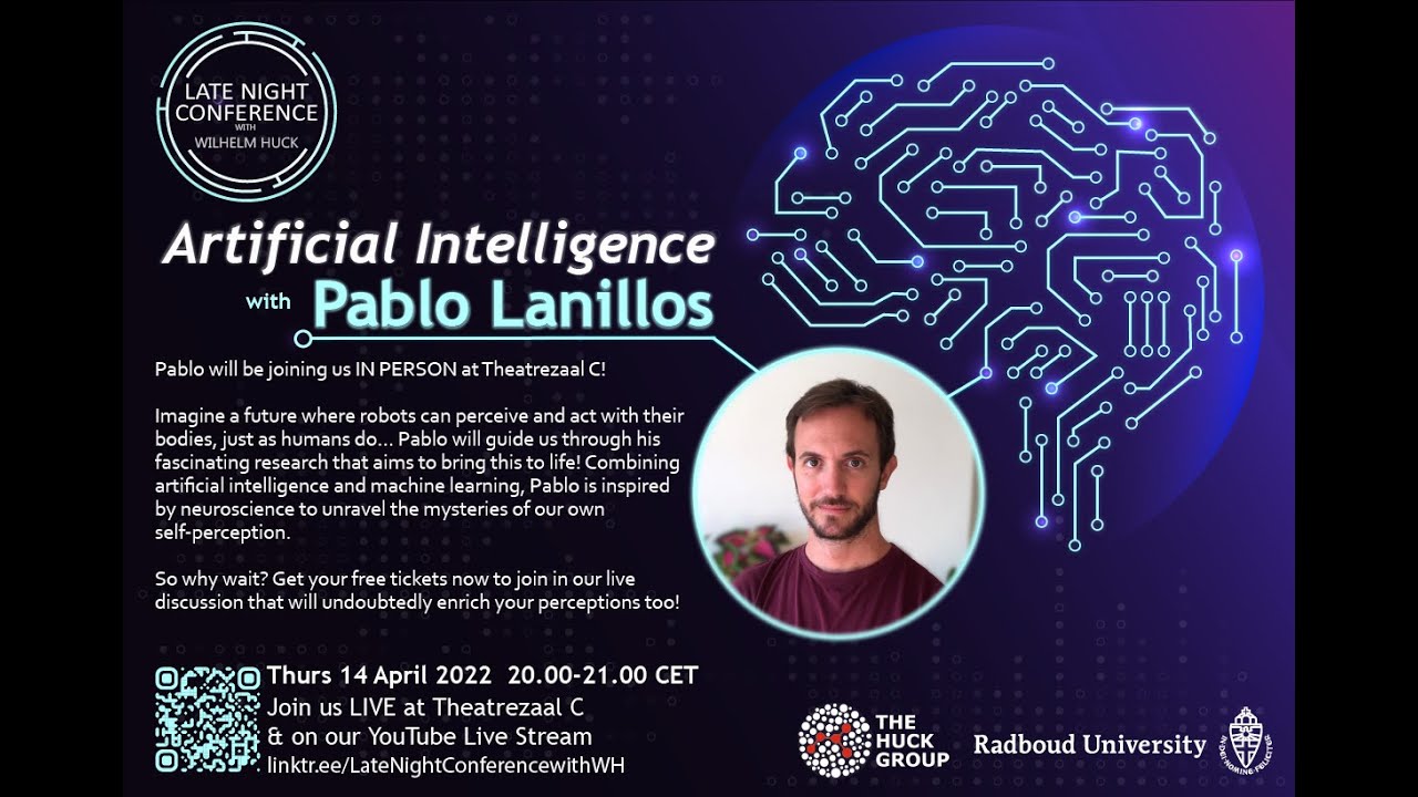 Artificial Intelligence with Pablo Lanillos | Late Night Conference with Wilhelm Huck 2x04