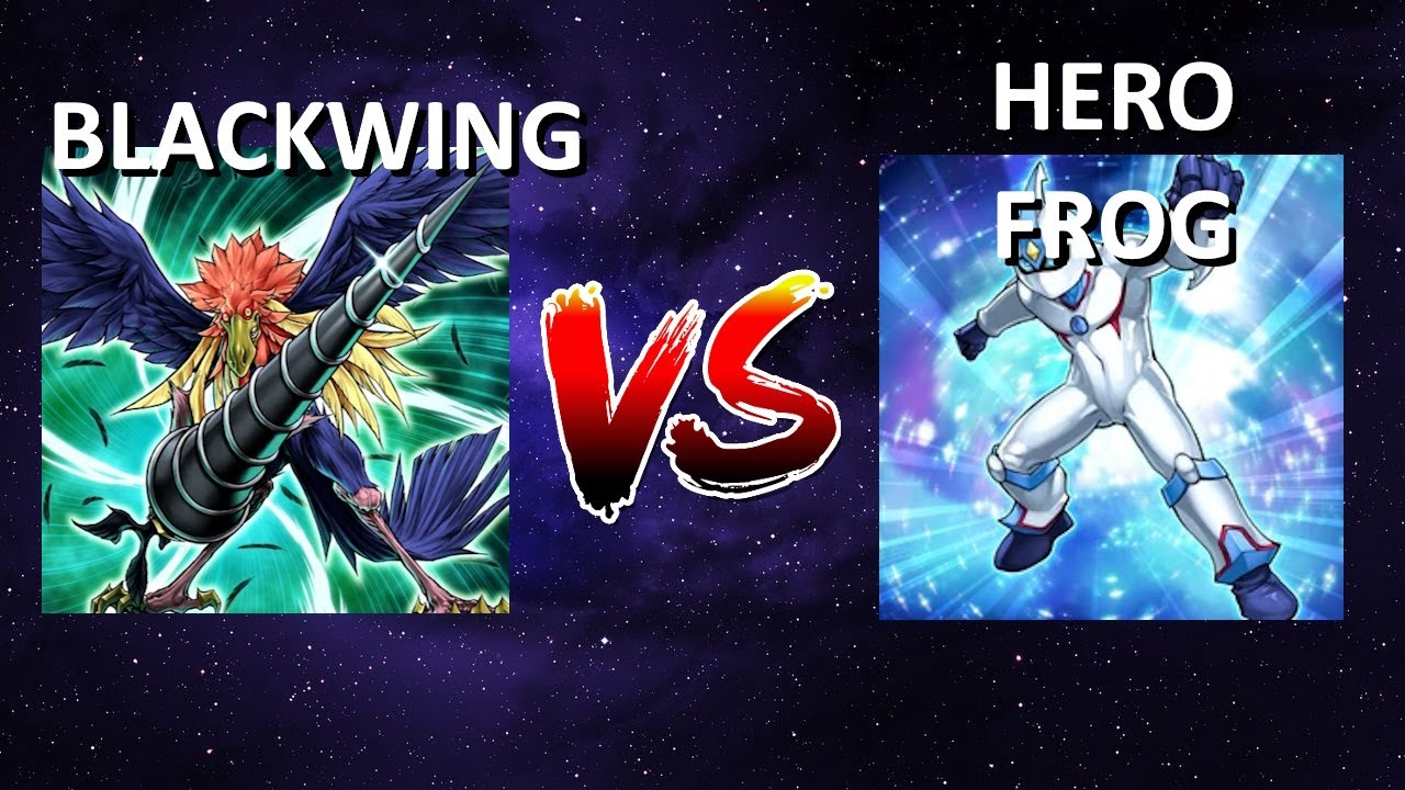Blackwing vs Hero frog | Edison Format | Dueling Book