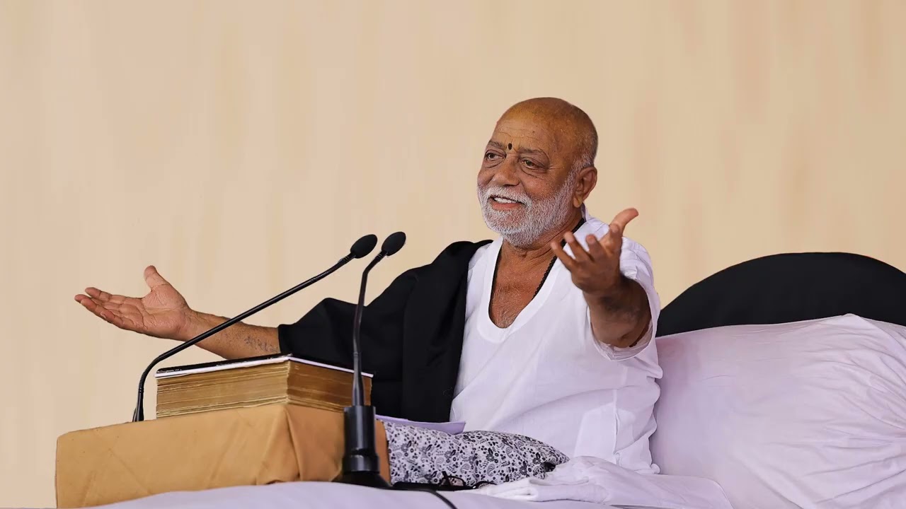 MORARIBAPU RAM KATHA |जीवन किस लिए है?|