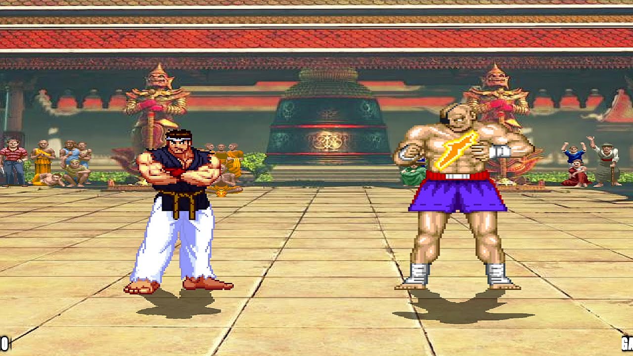 SHIN RYU VS ULTIMATE SAGAT!