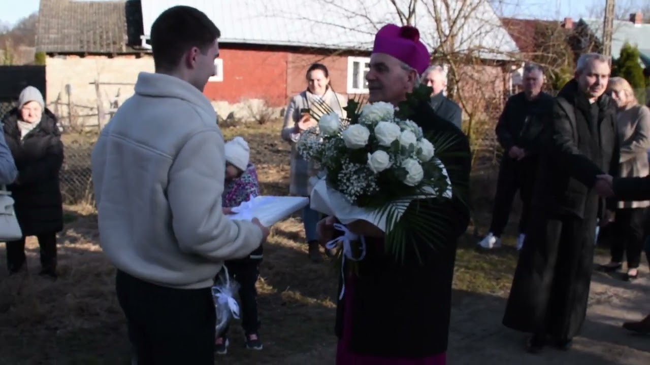 Jego Ekscelencja Ksiądz Biskup Henryk Ciereszko w Bachurach