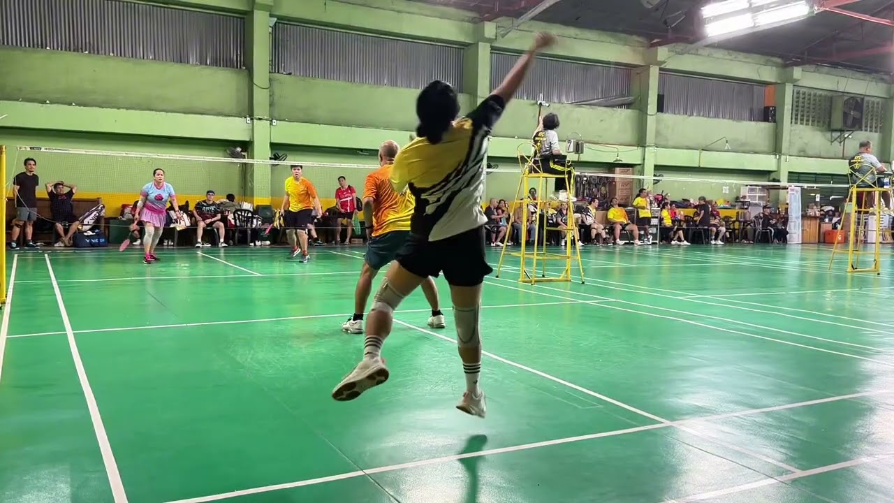 🔥 CRAZY SAVES & WILD RALLIES | Al & Lala vs Trix & Josh | ACP Badminton Tournament
