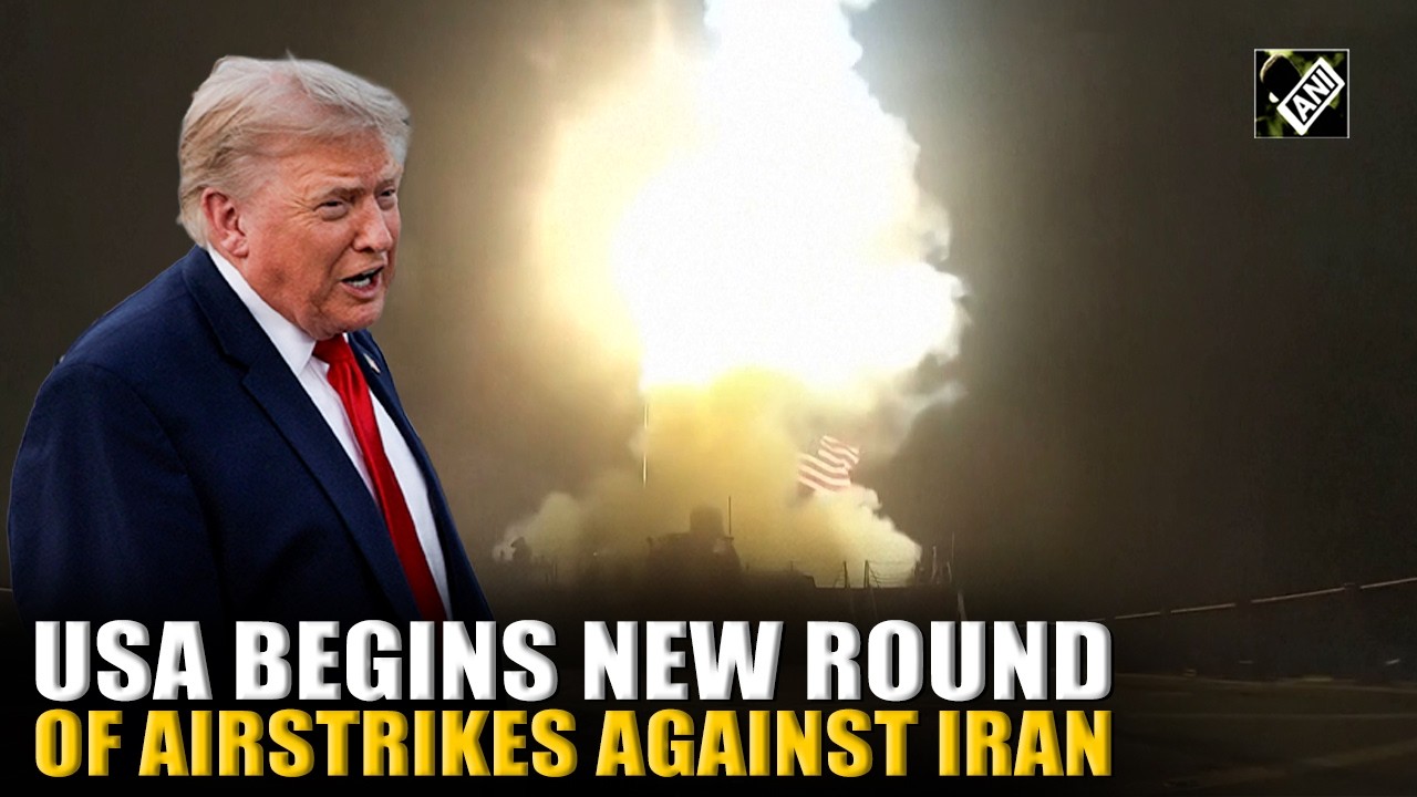U.S. begins new wave of strikes targeting Iranian military assets linked to Strait of Hormuz attacks
