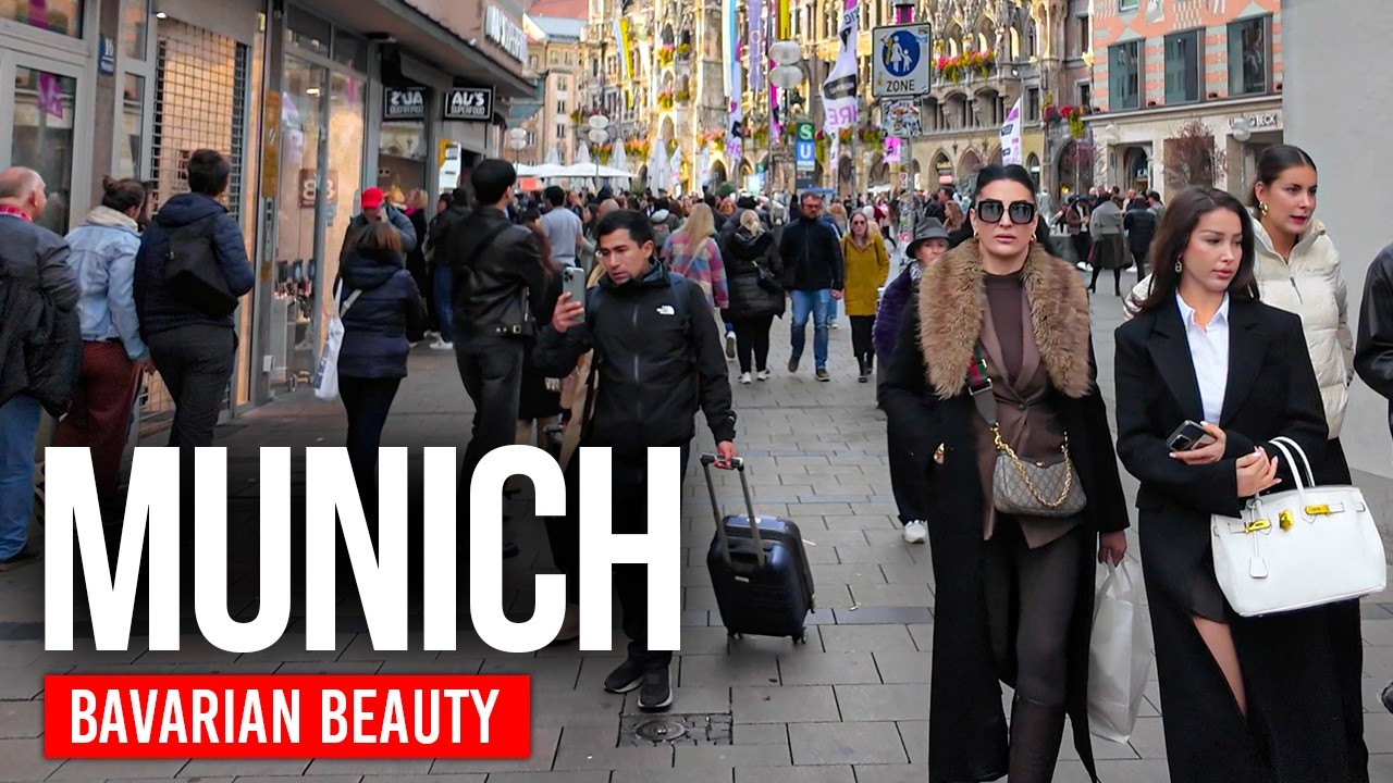 MUNICH, Germany 🇩🇪 The Bavarian Capital of Luxury | 4K Walking Tour