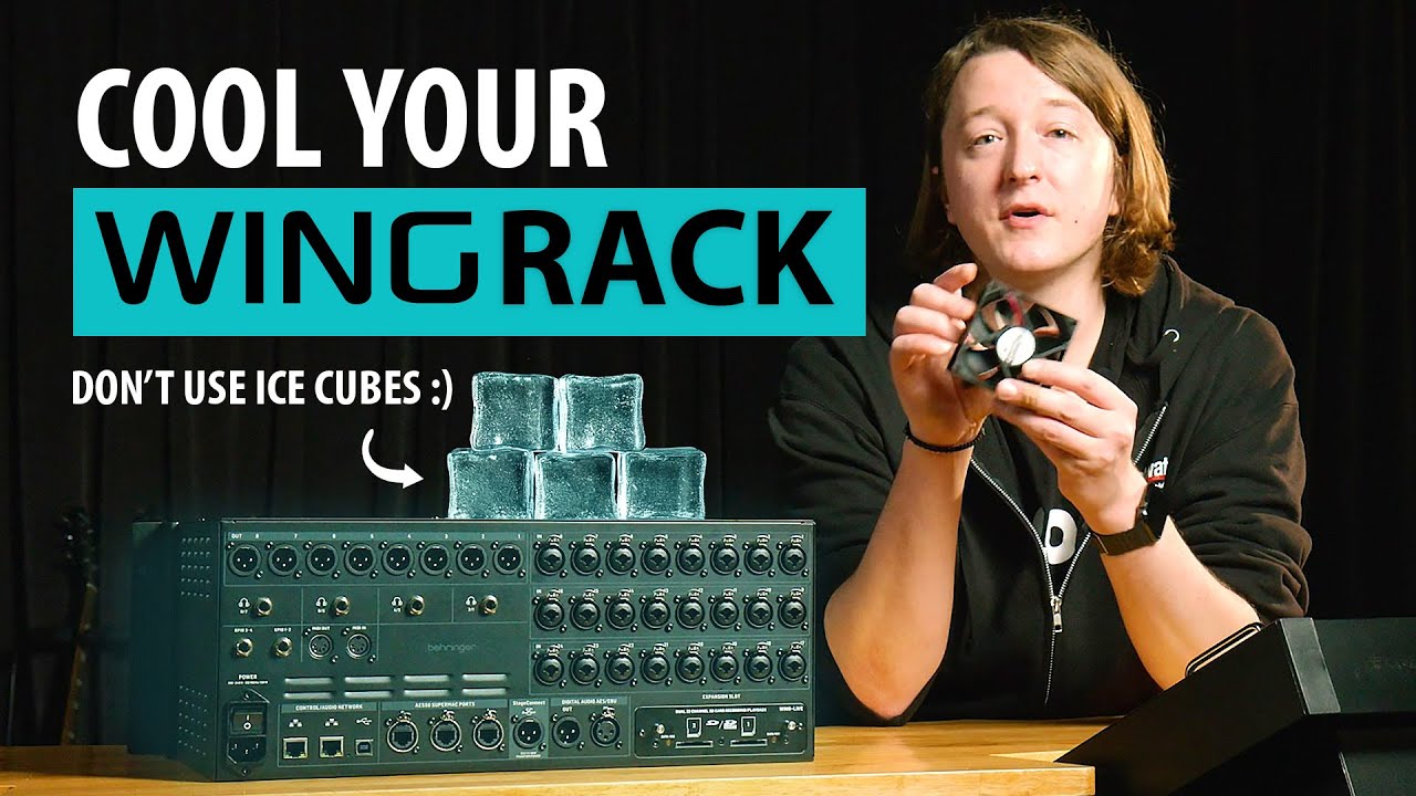 Как установить вентилятор WING RACK