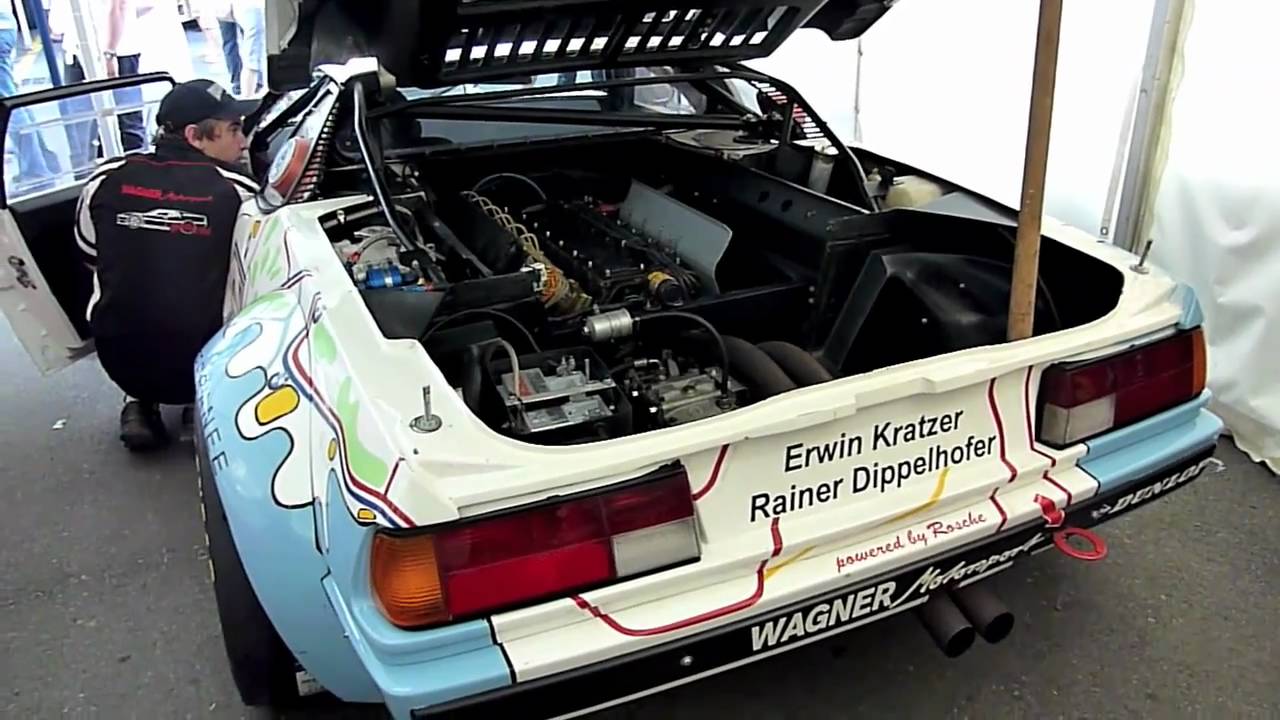 BMW M1 Warm-Up Loud Sound @Le Mans Classic 2010