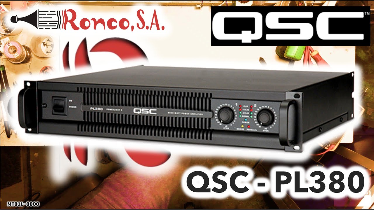 SOLO REPARACIONES | QSC PL380