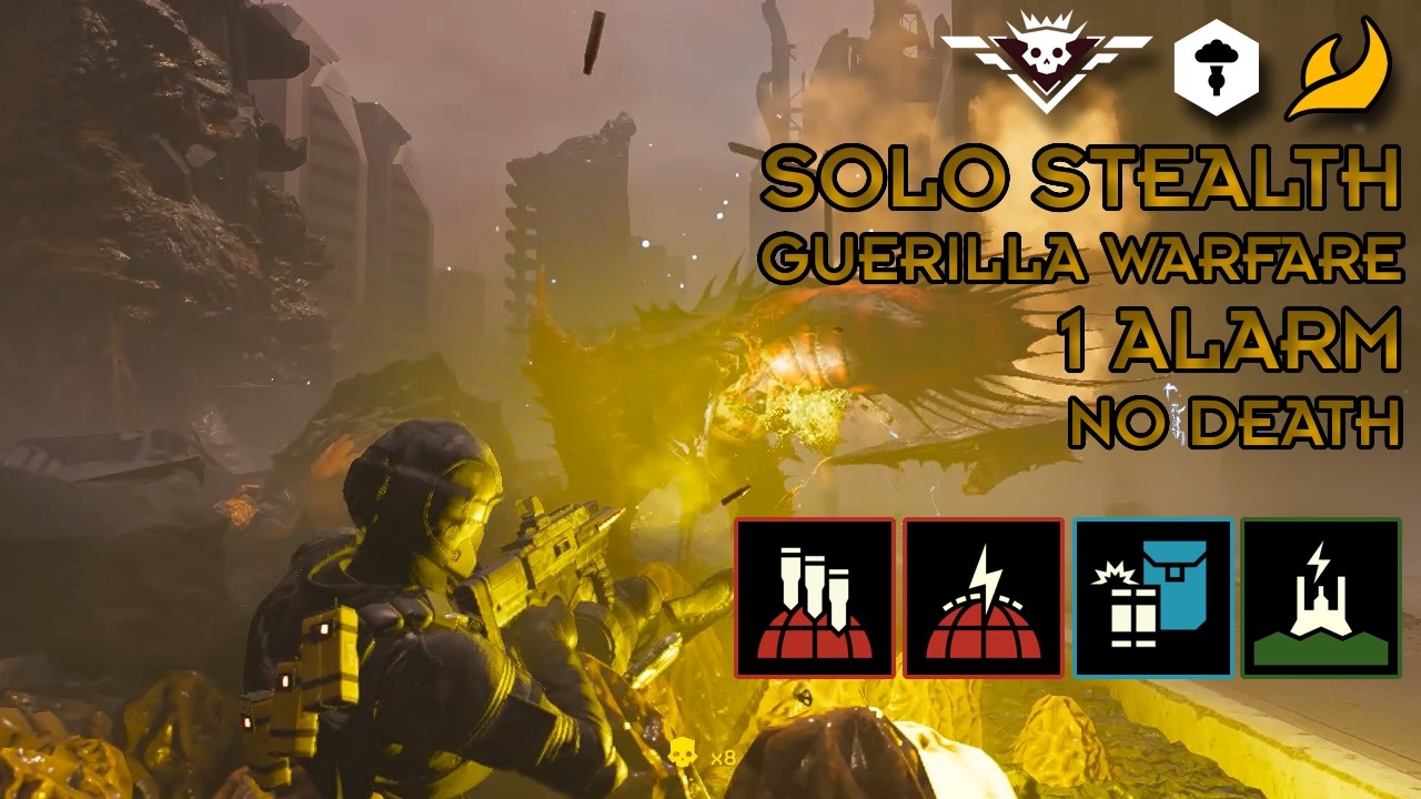 Helldivers 2 - Megacity Restore Air Quality (Super Helldive/No Deaths)