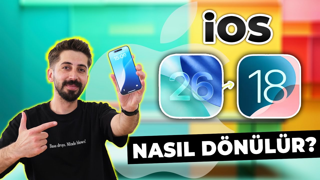 iOS 26'dan iOS 18'e Nasıl Dönülür? (iOS 26 Beta Silme)