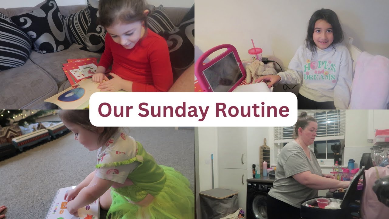 DITL | OUR SUNDAY ROUTINE | WORKING MUM OF THREE | UK FAMILY | NOVEMBER 2023