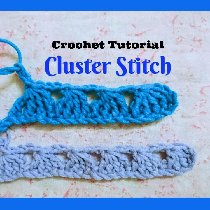 Crochet Made Easy - How to make The Cluster / Inverted Shell Stitch (Crochet Basics) ♥ Pearl Gomez ♥
