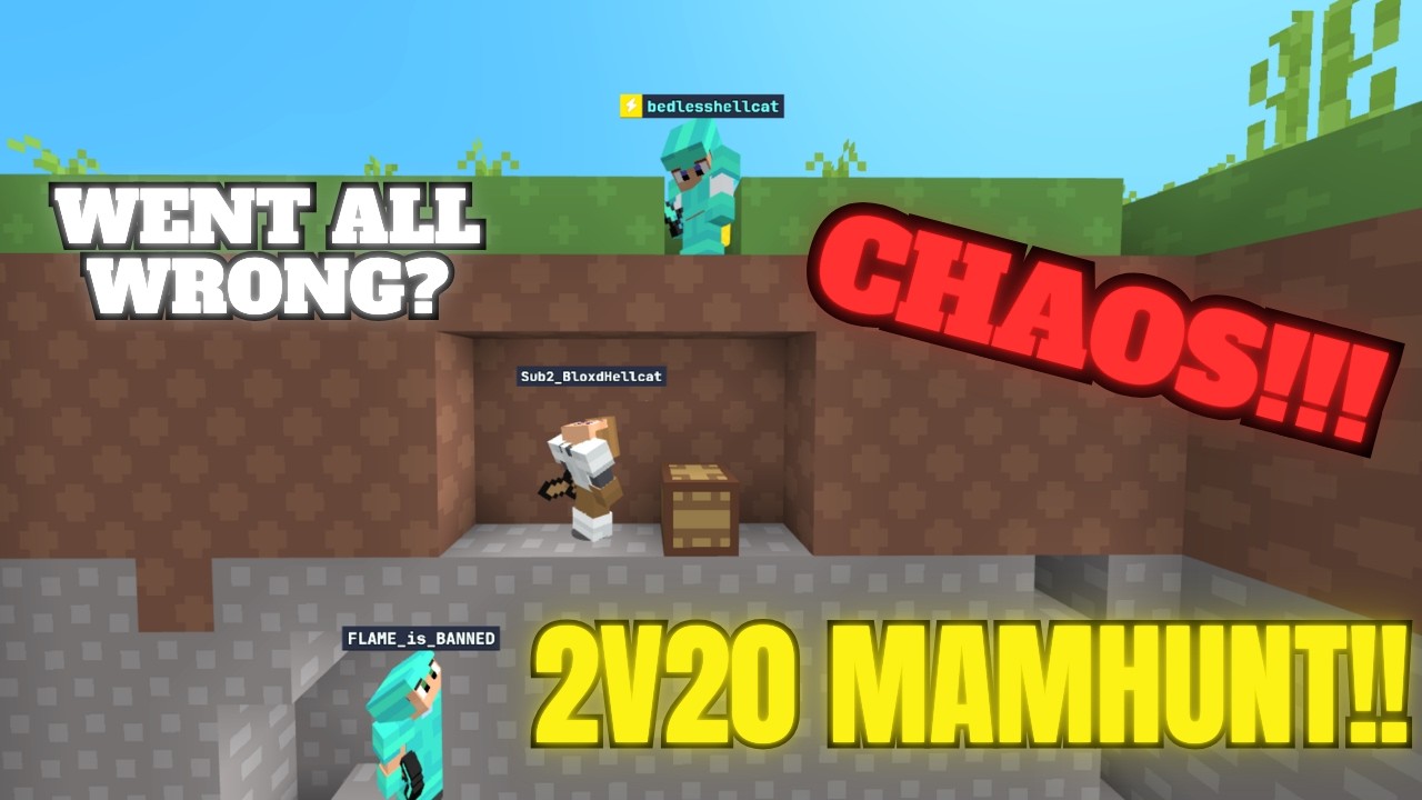 Can I Kill All Runners In 1Hour? 2V20 MANHUNT!!!