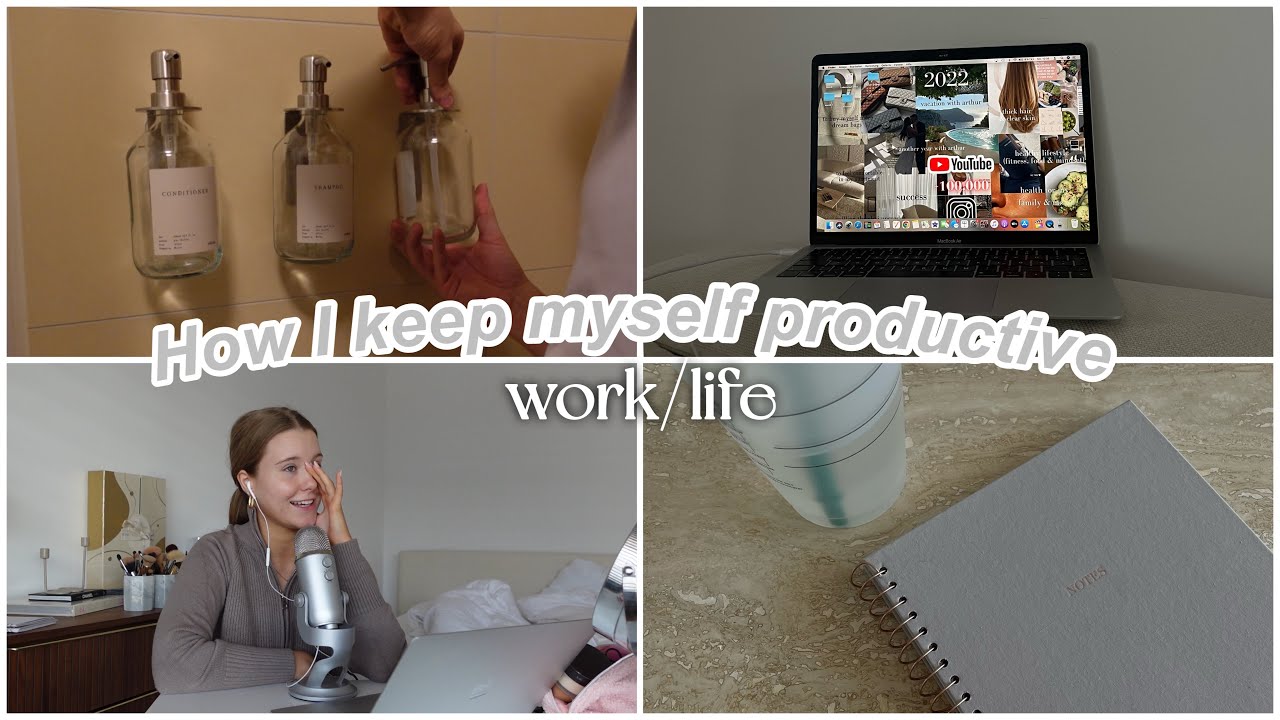 PRODUCTIVE DAYS - how I keep myself organized - Content planen/produzieren, Podcast, private life