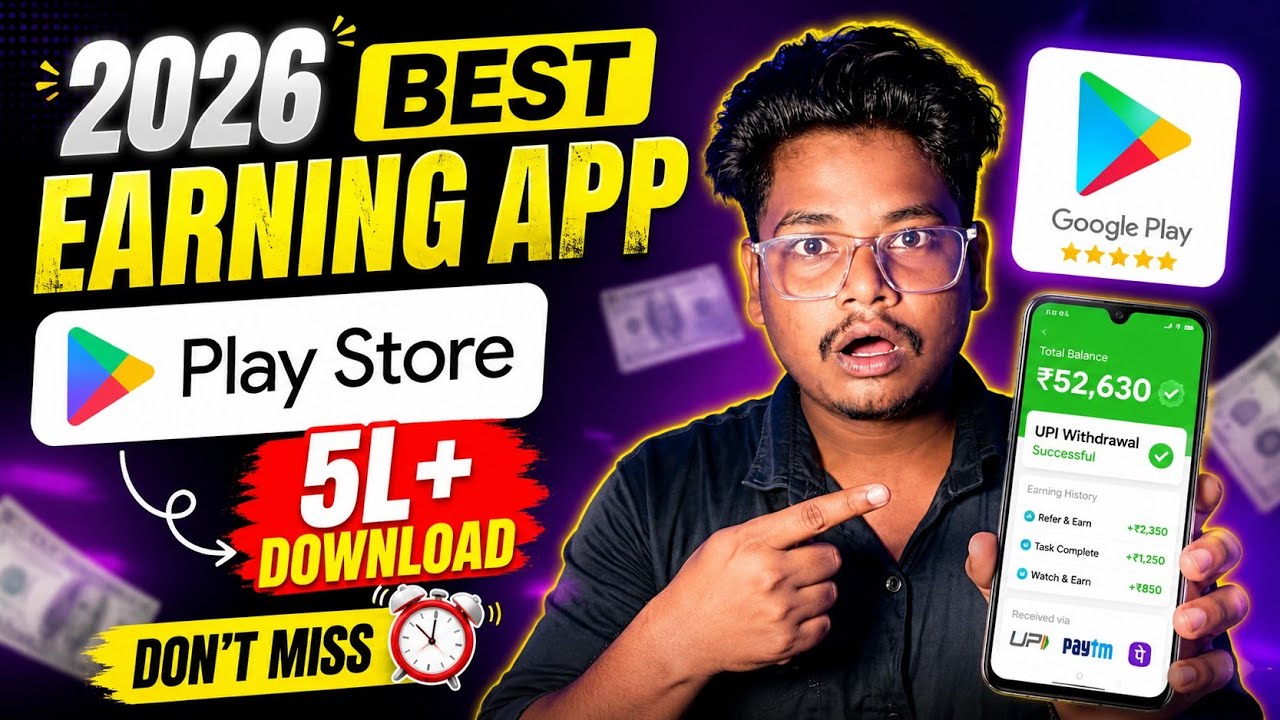 2026 BEST NEW EARNING APP TODAY | NEW LOOT OFFER TODAY | MONEY EARNING APPS | ONLINE EARNING APP