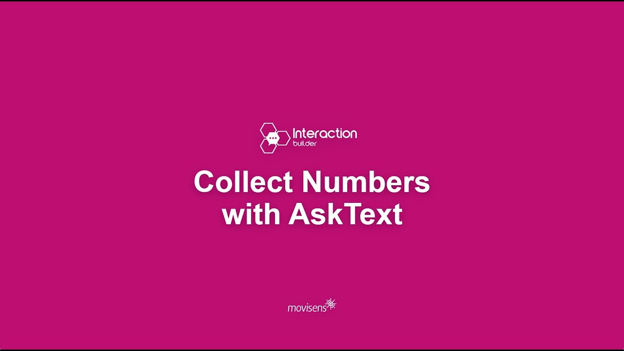 Collect Numbers the Smart Way &mdash; AskText + Regex Validation (No Numeric Input? No Problem)
