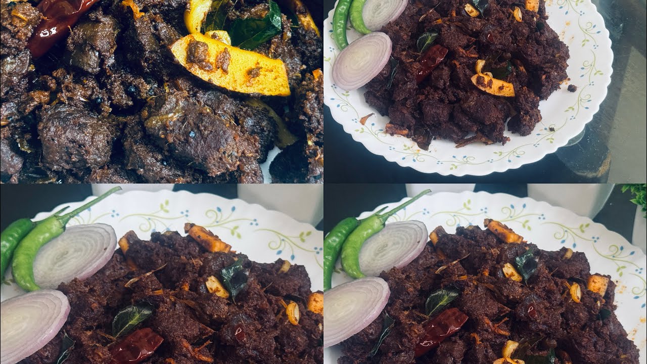 Secret masala for perfect beef fry 🔥” Spicy Kerala Beef Ularthiyathu beef dry fry