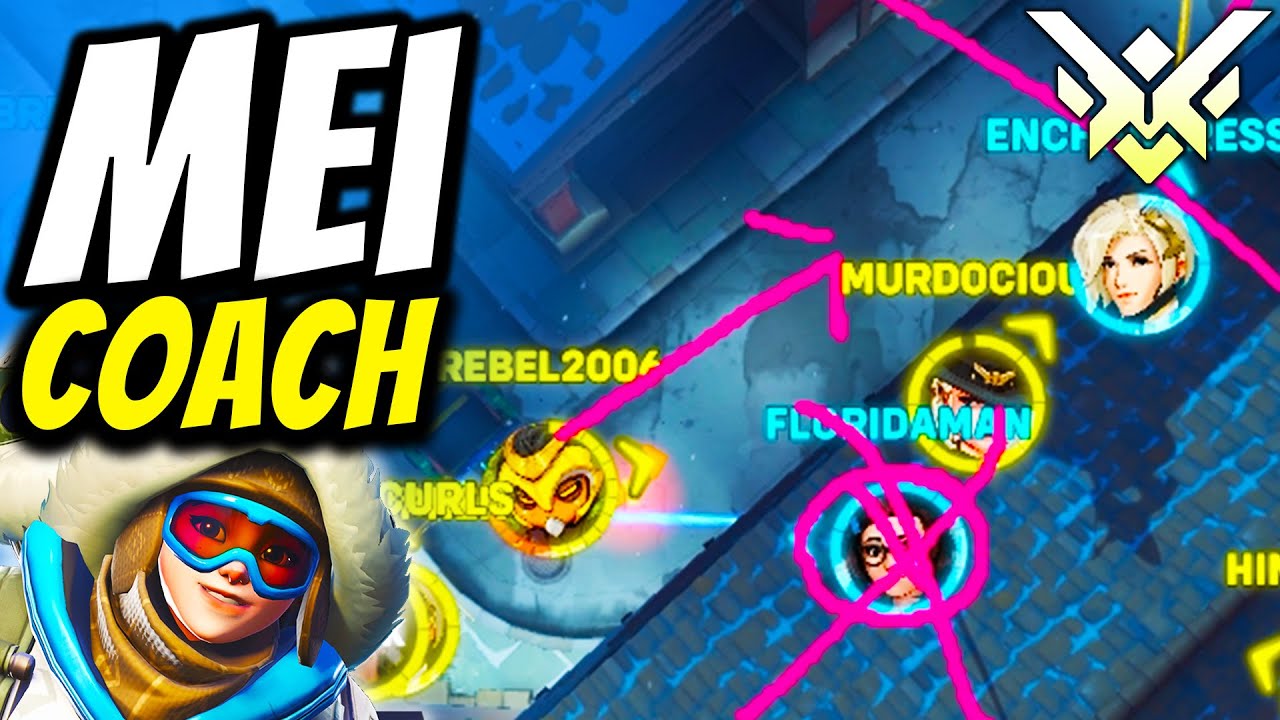 Обзор игрового процесса GOLD Mei на Шамбали в Overwatch 2