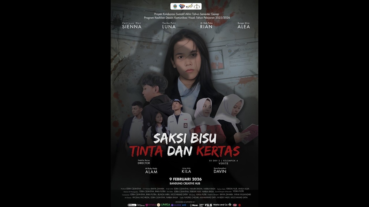 SAKSI BISU TINTA DIATAS KERTAS - SHORT MOVIE DKV