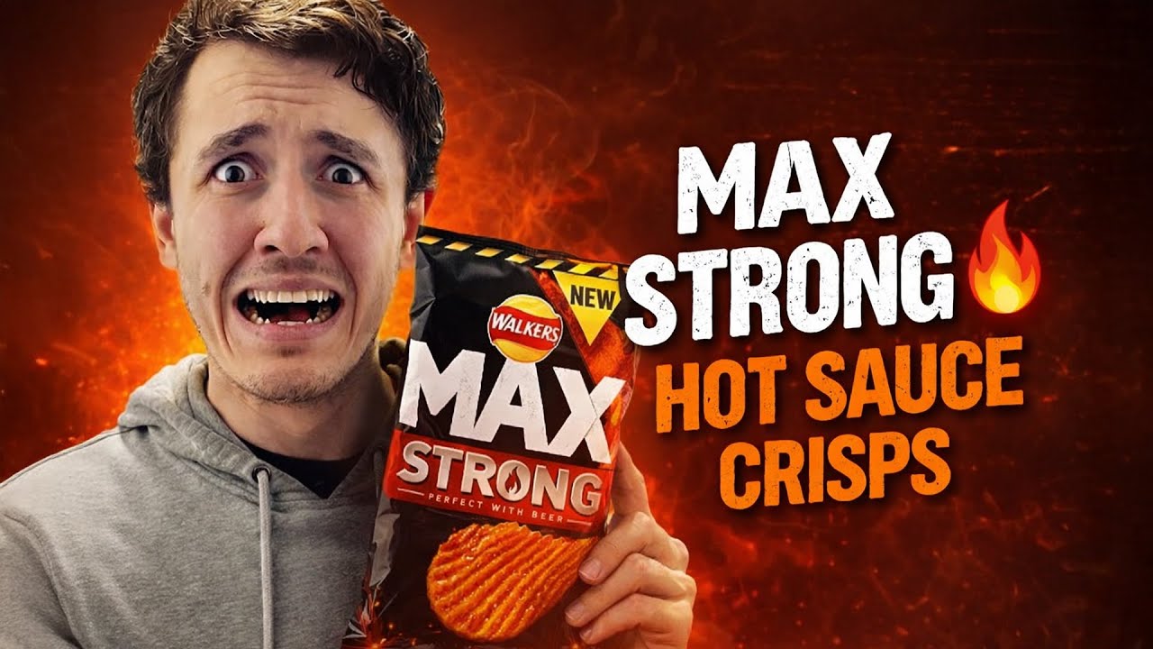 Эти чипсы Walkers Max Strong просто невероятные 🔥