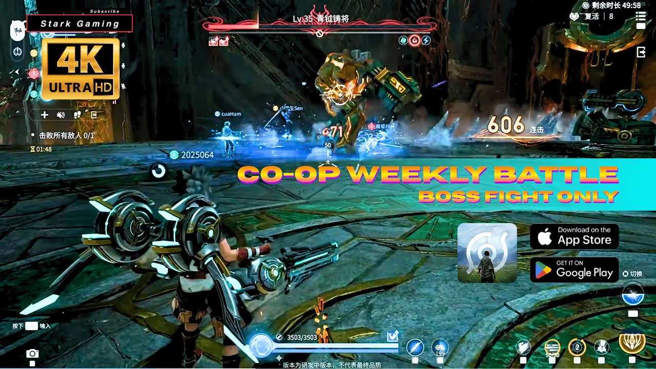 Honor of Kings: World – Co-Op Weekly Boss Battle (4K Gameplay Showcase) | Stark Gaming