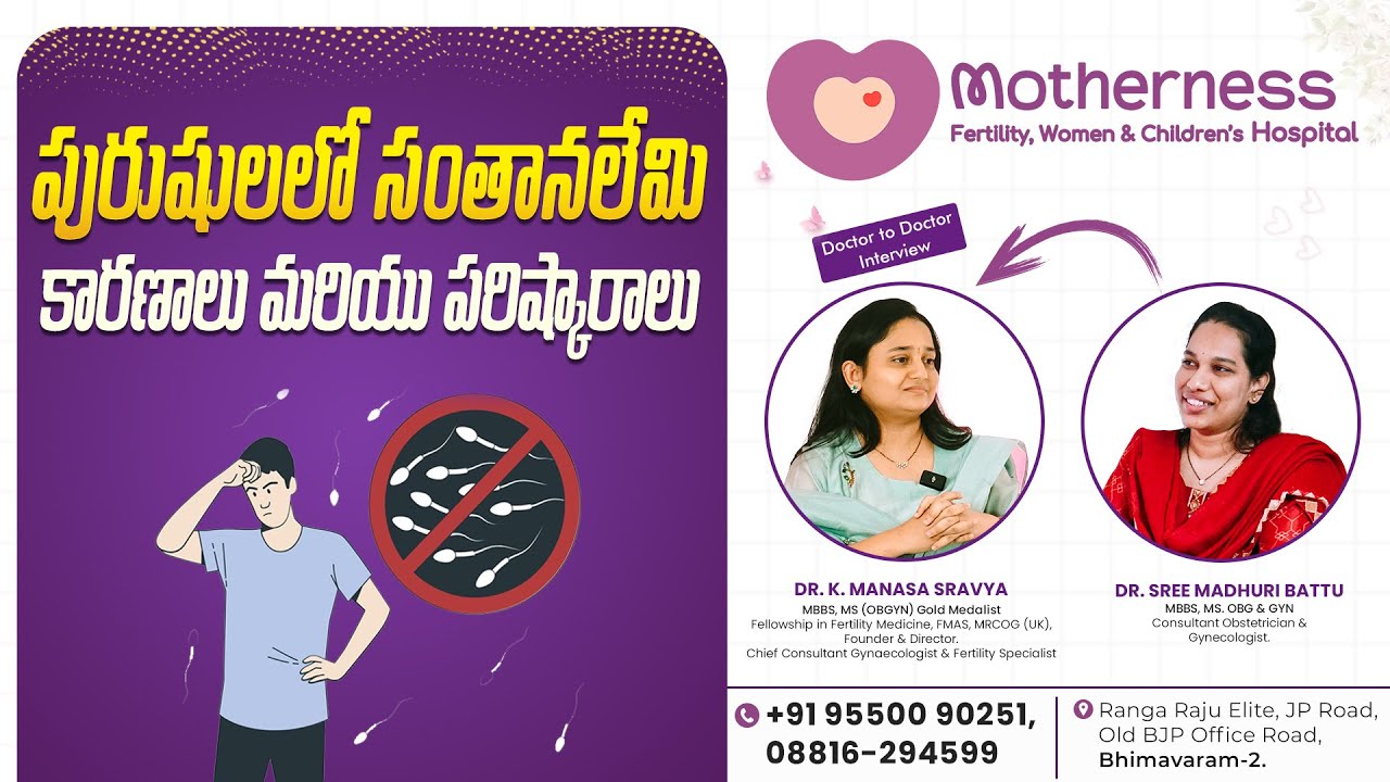 Understanding Male Infertility | Dr. Manasa Explains