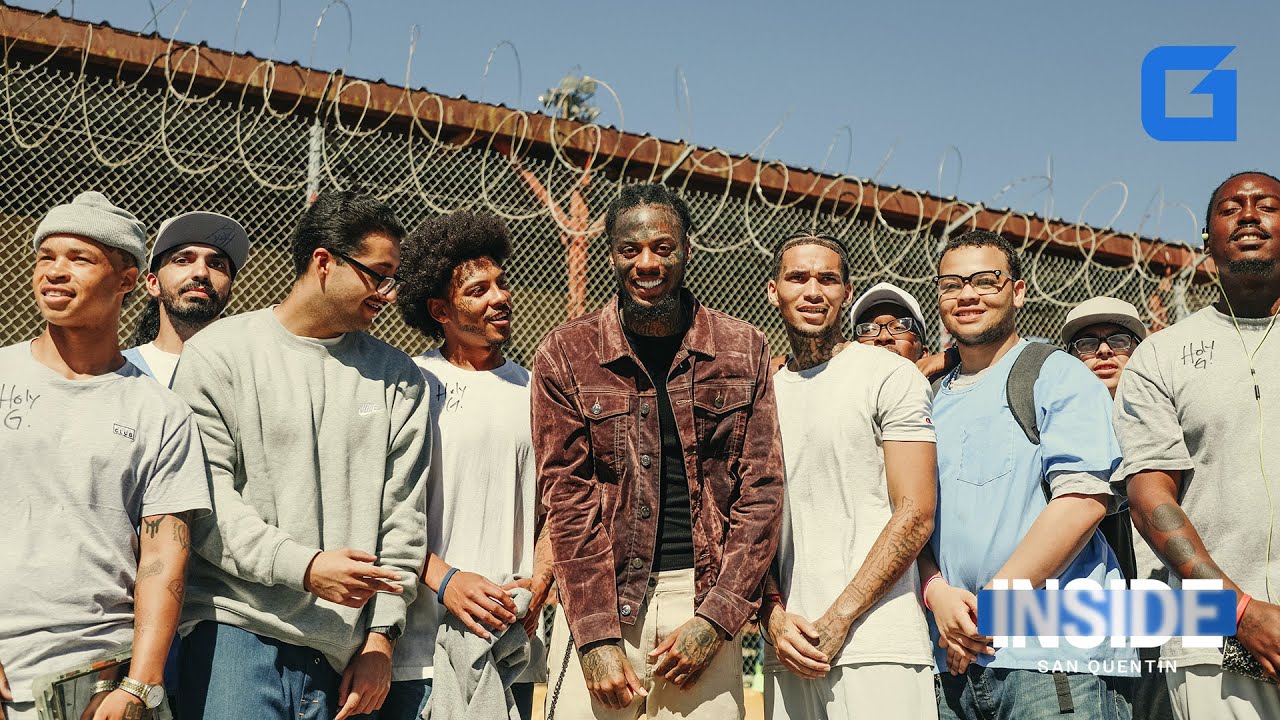 HOLY GABBANA on THE YARD of SAN QUENTIN!!! @Holy Gabbana