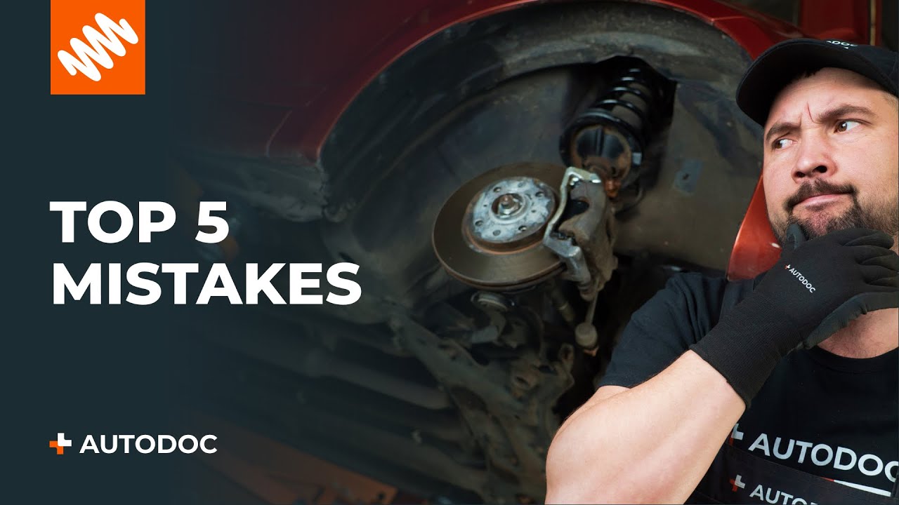 TOP 5 mistakes when replacing shock absorbers | AUTODOC tips