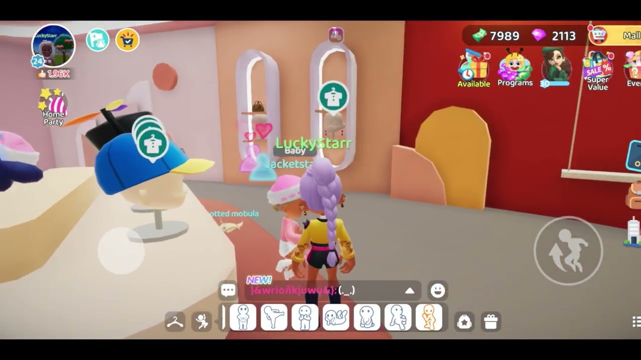 Luckystarr & Jacketstarr go to the mall 🛍️