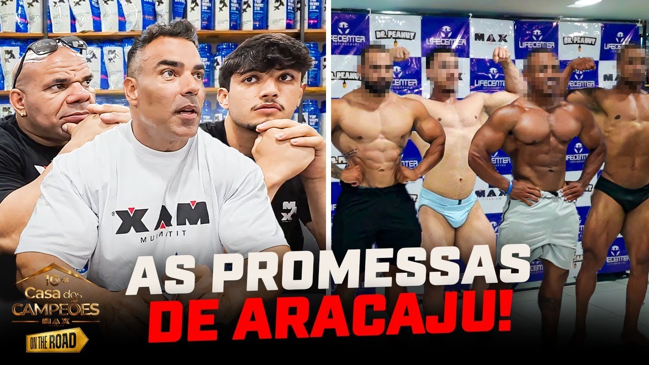 CONHEÇA OS FINALISTAS DA SELETIVA DE ARACAJU!